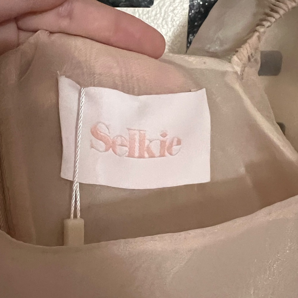 Selkie | Lt Pink Sparrow L/S Puff Dress Size Med - Picture 5 of 7